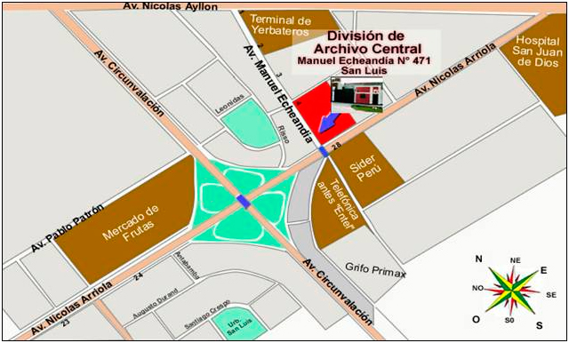 Mapa de Ubicación - Archivo